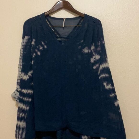 Free people tie dyed boho tunic size s - Picture 1 of 8